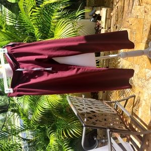 Burgundy woman's Figs